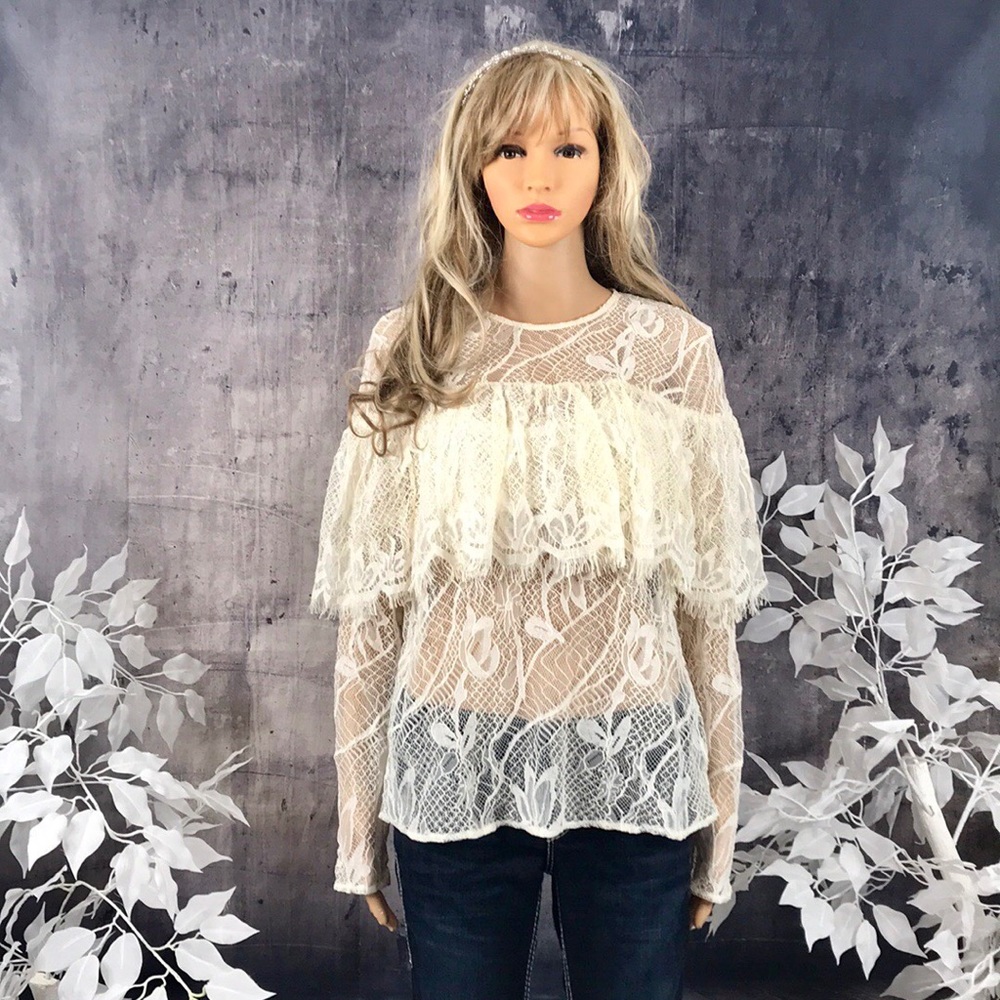 NEW!! Layered Lace Top